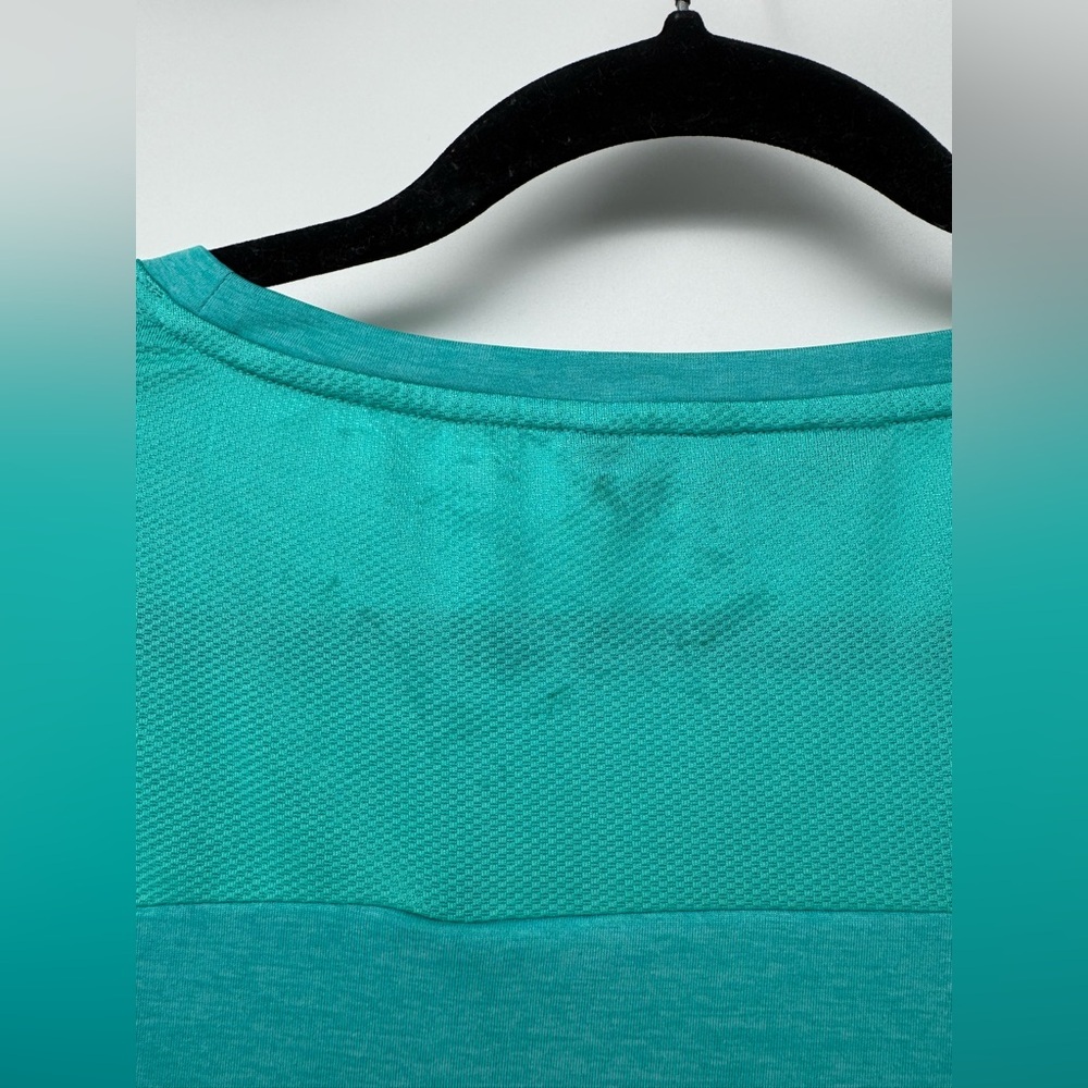 The North Face Inlux Quick Dry 3/4 Sleeve Top Ion Blue Size M - Picture 4 of 6